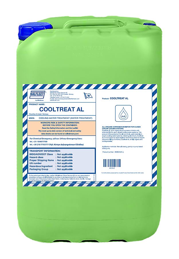 Unitor Cooltreat AL 25 Ltr Netverslun Skeljungs
