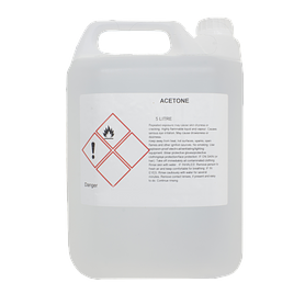Acetone 99,5% 5 L.