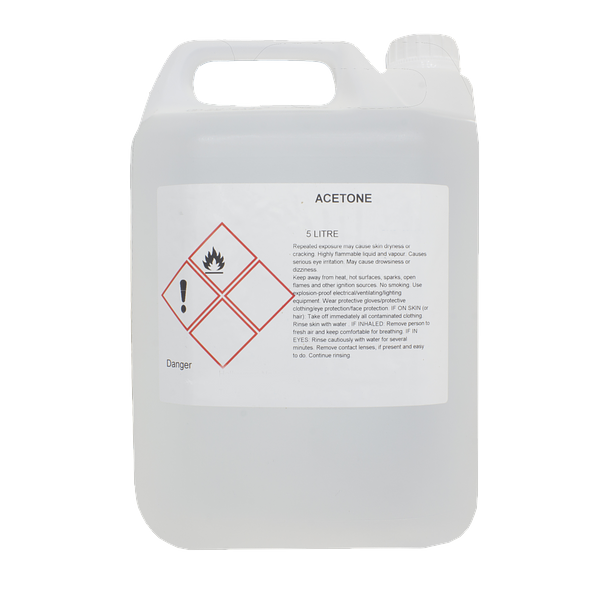 Acetone 99,5% 5 L.