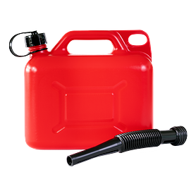 Brúsi fyrir bensín 5 L  -rauður - 27 pr kassa