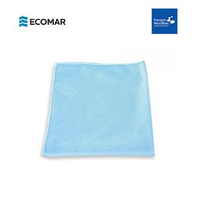 Glerklútur (Fishscale) 40x40cm blár 10 stk.