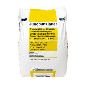 Trinatrium citrate Dihyd E331 - 25 kg
