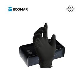 Hanskar Nitril Svartir XL-100 stk