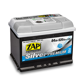 ZAP Silver Premium 564 45 Rafgeymir 64Ah