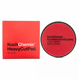 KCx Heavy Cut Pad 76mm - Rauður