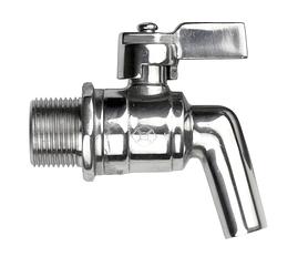 Krani fyrir lítinn olíubar ryðfrír